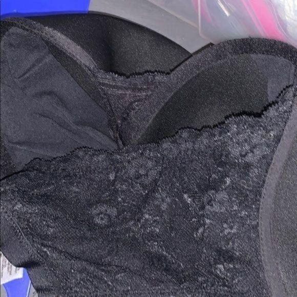 Pip & Vine Rosie Pope Maternity Black Nursing Bra Size 40DD - Picture 7 of 9